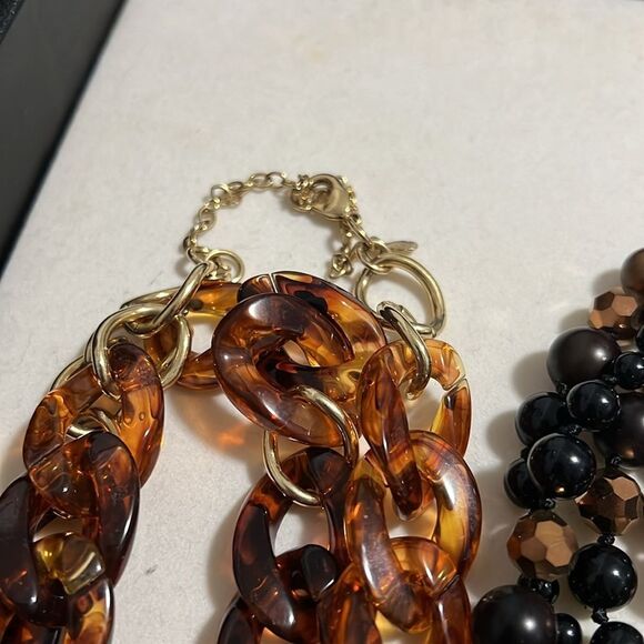 Elegant Multi-Strand Beaded Necklace lot wrappable premier designs - Picture 4 of 4